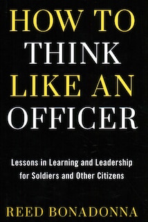 Front cover_How To Think Like An Officer