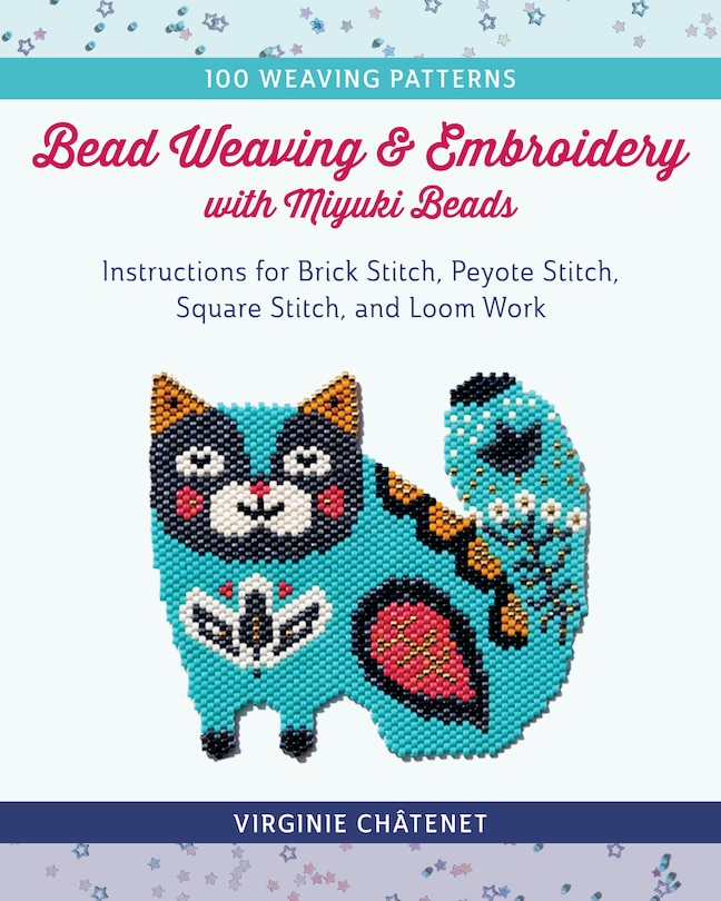 Front cover_Bead Weaving And Embroidery With Miyuki Beads