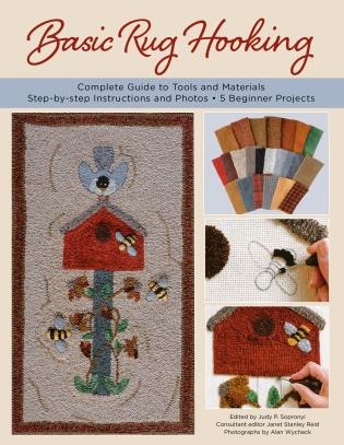 Front cover_Basic Rug Hooking