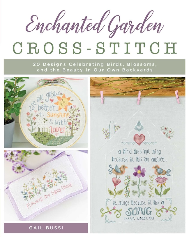 Front cover_Enchanted Garden Cross-Stitch
