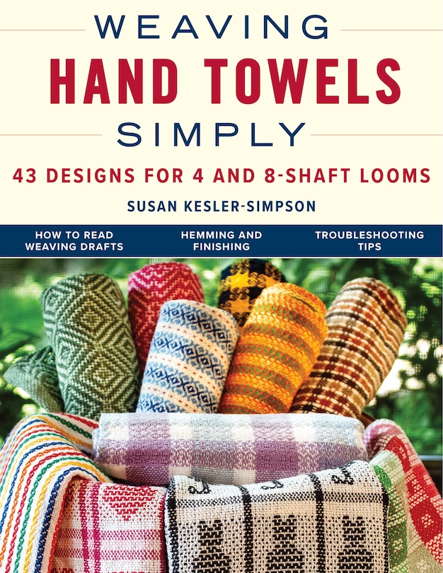 Front cover_Weaving Hand Towels Simply
