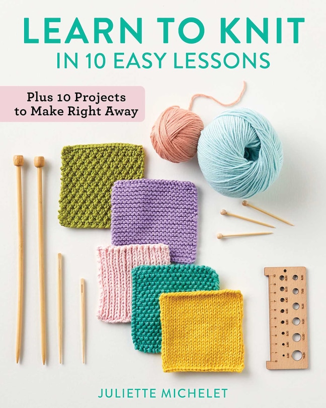 Front cover_Learn to Knit in 10 Easy Lessons