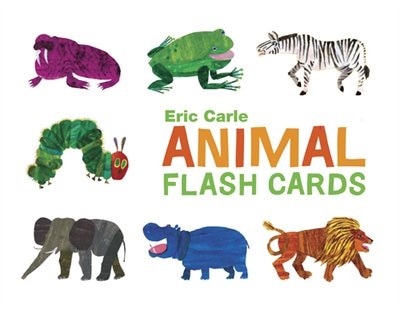 The World Of Eric Carle(tm) Eric Carle Animal Flash Cards: (toddler Flashcards For Kids, Animal Abc Baby Books)