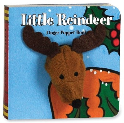 Front cover_Little Reindeer: Finger Puppet Book