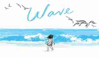 Wave: (books About Ocean Waves, Beach Story Children's Books) by Suzy Lee