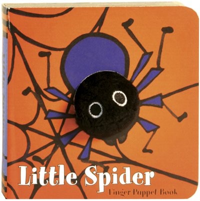 Front cover_Little Spider: Finger Puppet Book