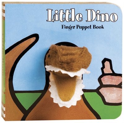 Little Dino: Finger Puppet Book: (puppet Book For Baby, Little Dinosaur Board Book)