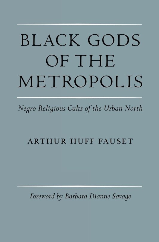 Front cover_Black Gods Of The Metropolis
