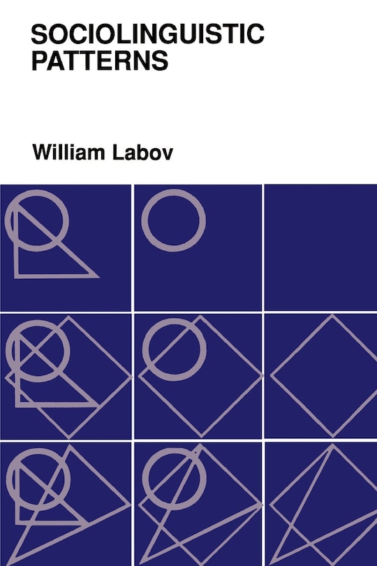 Front cover_Sociolinguistic Patterns