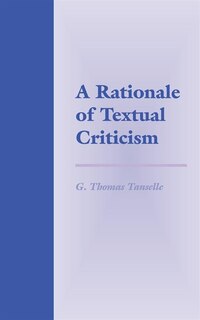 Front cover_A Rationale of Textual Criticism