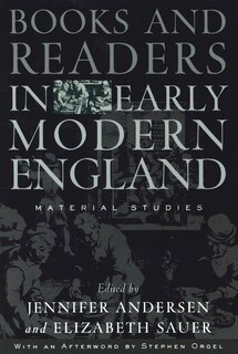 Front cover_Books And Readers In Early Modern England
