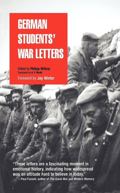 Front cover_German Students' War Letters