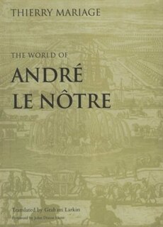 Front cover_The World of André Le Nôtre
