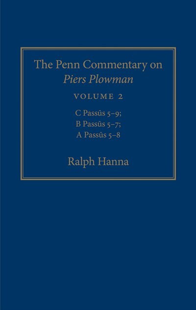 Front cover_The Penn Commentary on Piers Plowman, Volume 2