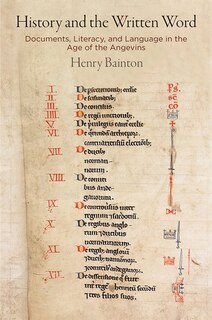Couverture_History And The Written Word