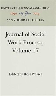 Front cover_Journal of Social Work Process, Volume 17