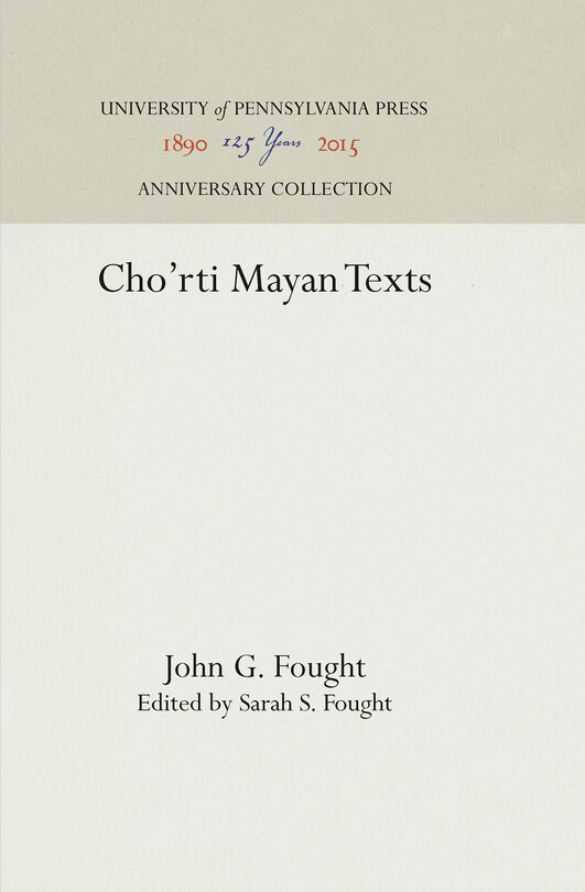 Couverture_Cho'rti Mayan Texts