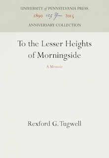 Front cover_To the Lesser Heights of Morningside