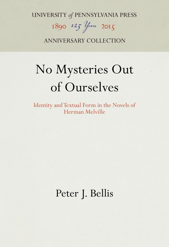 Front cover_No Mysteries Out of Ourselves