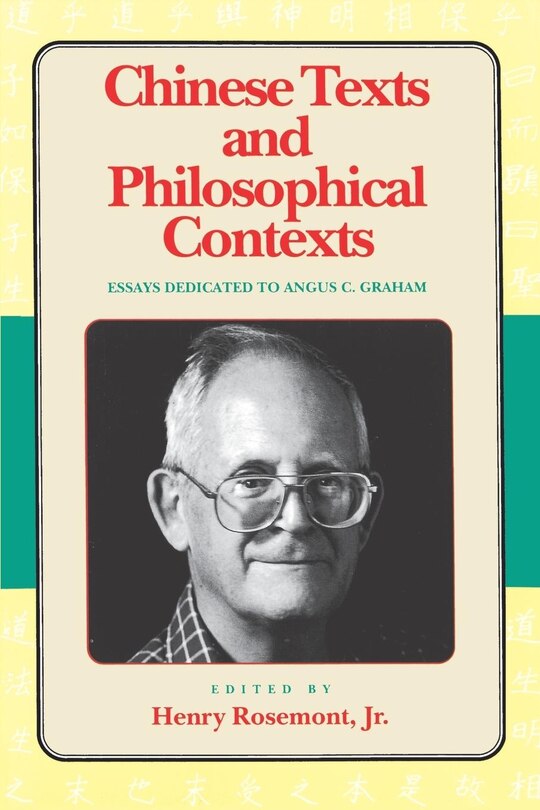Couverture_Chinese Texts And Philosophical Contexts