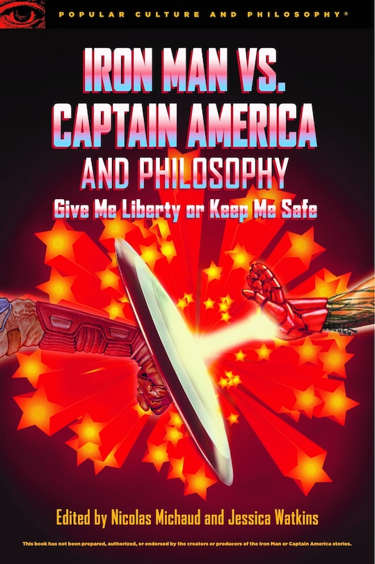 Front cover_Iron Man Vs. Captain America And Philosophy