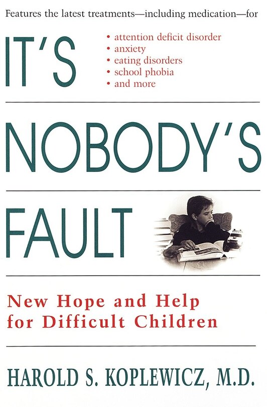 Front cover_It's Nobody's Fault