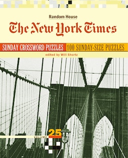 Couverture_The New York Times Sunday Crossword Puzzles, Volume 25