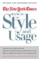 Front cover_The New York Times Manual Of Style And Usage, Revised And Expanded Edition