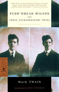 Couverture_Pudd'nhead Wilson And Those Extraordinary Twins