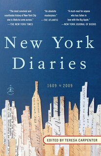 Front cover_New York Diaries: 1609 to 2009