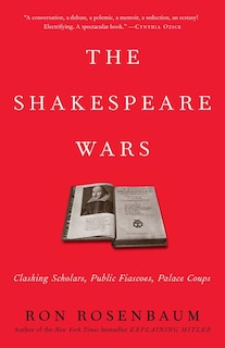 Front cover_The Shakespeare Wars