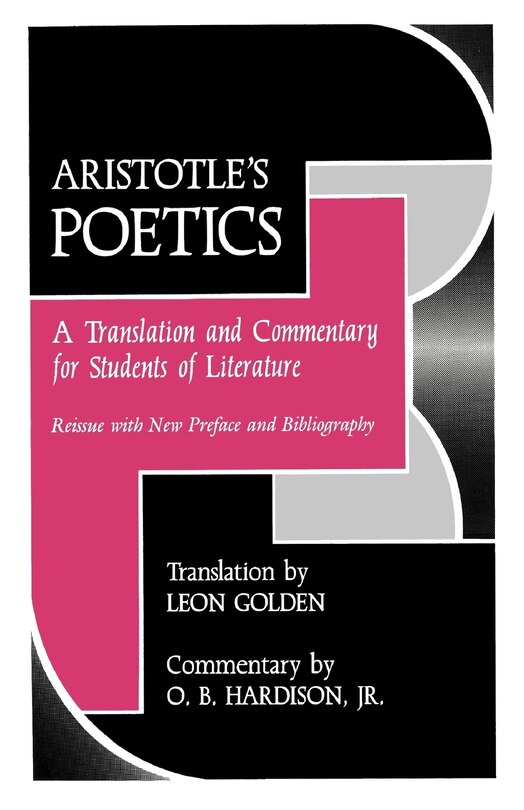 Couverture_Aristotle's Poetics