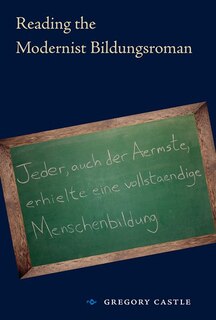 Couverture_Reading The Modernist Bildungsroman