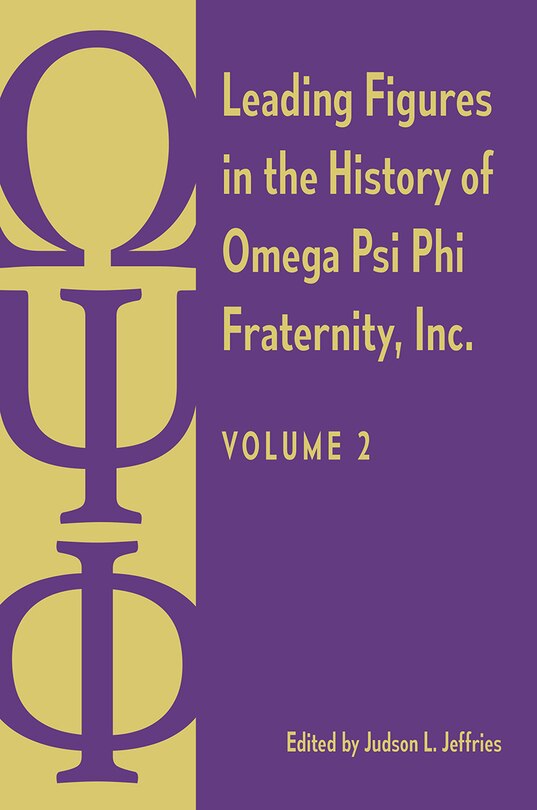 Couverture_Leading Figures in the History of Omega Psi Phi Fraternity, Inc.