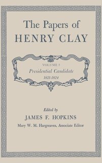 Front cover_The Papers Of Henry Clay