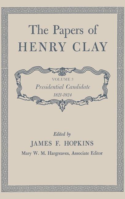 Front cover_The Papers Of Henry Clay