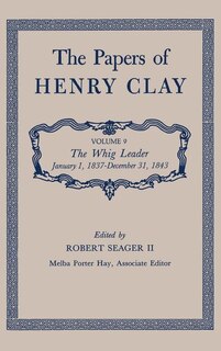 Front cover_The Papers Of Henry Clay