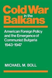 Front cover_Cold War In The Balkans