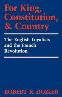 Front cover_For King, Constitution, And Country