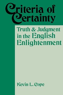 Front cover_Criteria Of Certainty
