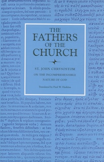 Front cover_On the Incomprehensible Nature of God