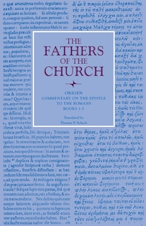 Front cover_Commentary on the Epistle to the Romans, Books 1-5