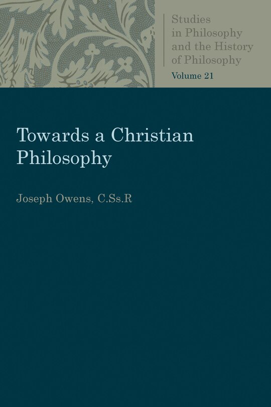 Front cover_Towards a Christian Philosophy
