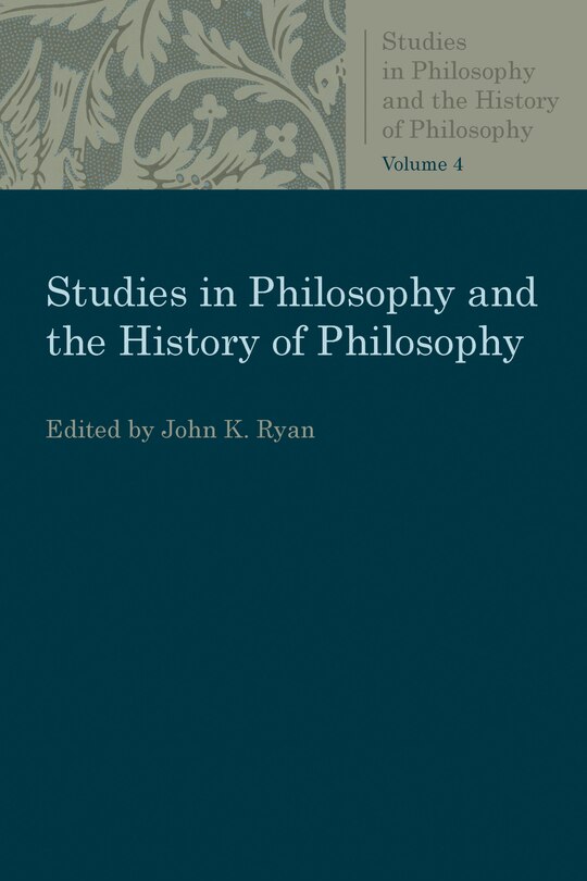 Front cover_Studies in Philosophy and the History of Philosophy