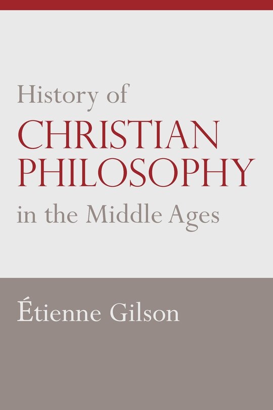 Couverture_History of Christian Philosophy in the Middle Ages