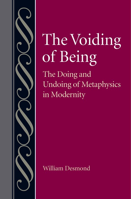 Front cover_The Voiding of Being