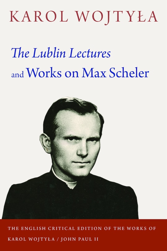 Couverture_The Lublin Lectures and Works on Max Scheler