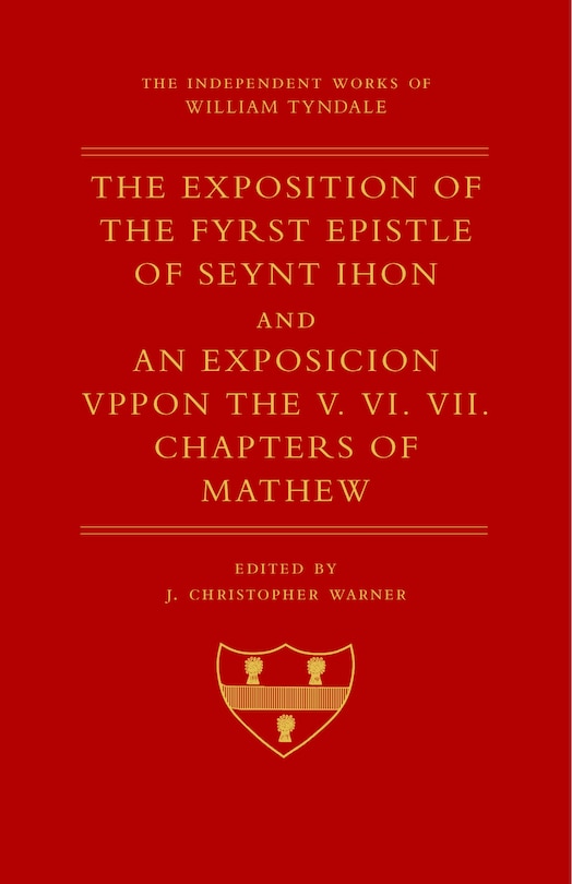 Front cover_The Exposition of 1 John and An Exposition upon Matthew V-VII