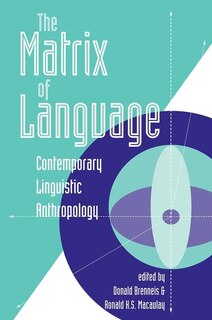 Front cover_The Matrix Of Language