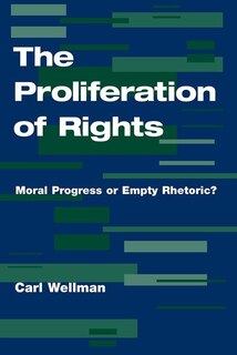 Front cover_The Proliferation Of Rights